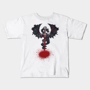 Dragon with blood T-shirt Kids T-Shirt